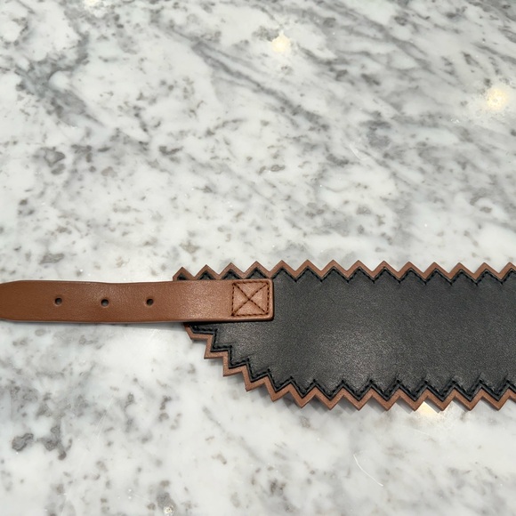 Salvatore Ferragamo Wide Leather Belt - Size 75 - Brand New - Picture 7 of 11